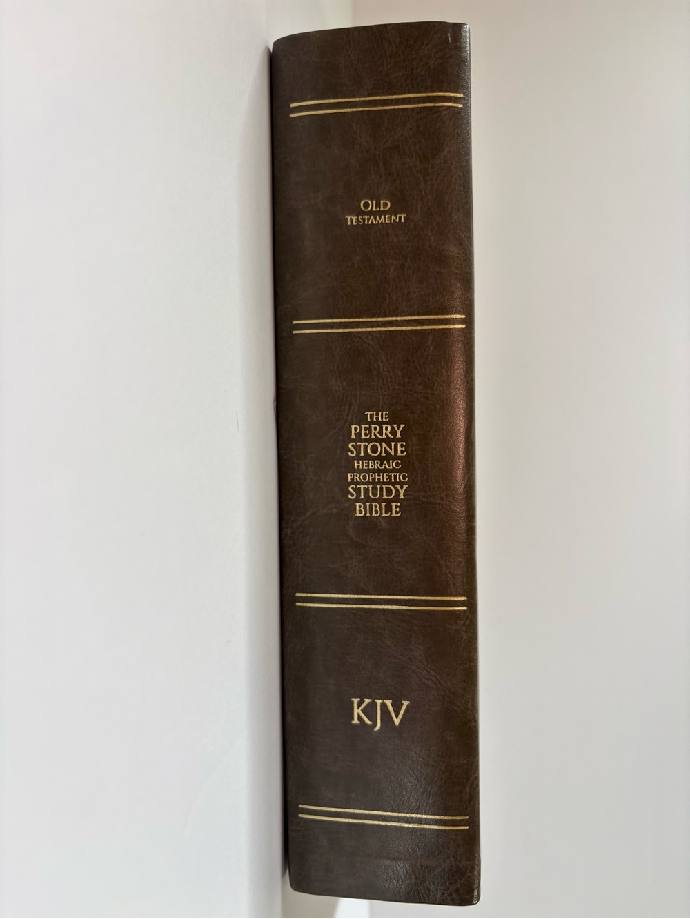 Perry Stone Hebraic Prophetic Study Bible KJV Old Testament 1st Edition 2019